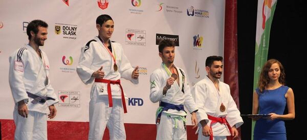 Елдос Кабденов на ЧМ по джиу-джитсу Елдос Кабденов на ЧМ по джиу-джитсу - Sputnik Казахстан