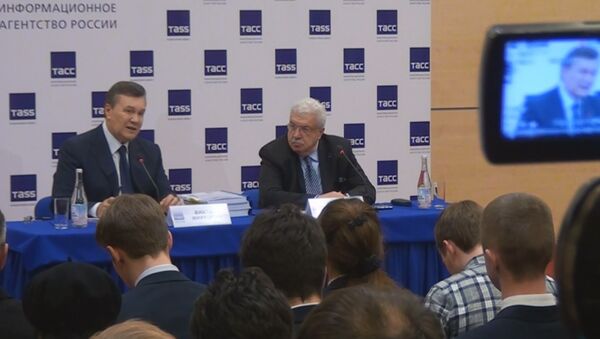 Янукович: Я бы не смог подписать приказ о силовом разгоне Майдана - Sputnik Казахстан