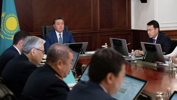 Заседание правительства - Sputnik Казахстан