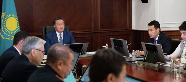 Заседание правительства - Sputnik Казахстан