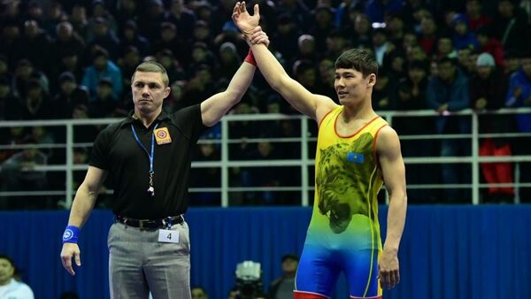 Казахстан завоевал три бронзовые медали на турнире по греко-римской борьбе в Минске - Sputnik Казахстан