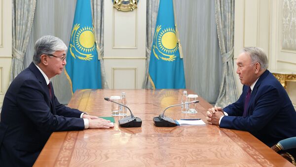 Назарбаев Тоқаевпен кездесті - Sputnik Казахстан
