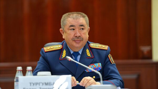 Министр внутренних дел Казахстана Ерлан Тургумбаев - Sputnik Казахстан