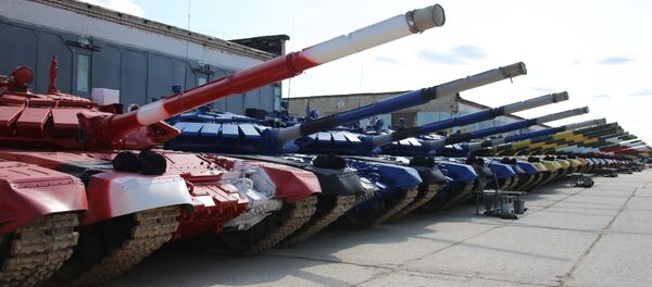 Танковый биатлон - Sputnik Казахстан