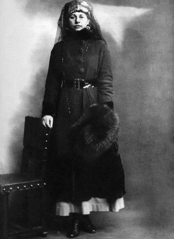 Мата Хари в день своего ареста 13 февраля 1917 года - Sputnik Казахстан