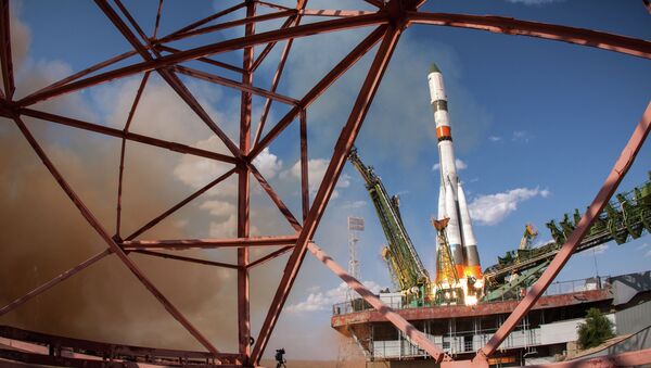 Прогресс МС-12 пред запуском - Sputnik Казахстан