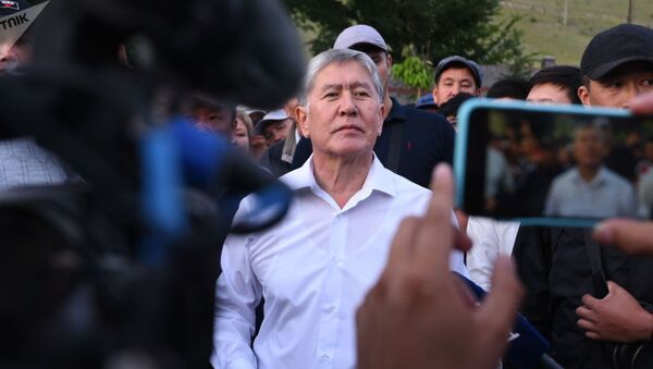 Бывший президент Кыргызстана Алмазбек Атамбаев - Sputnik Казахстан