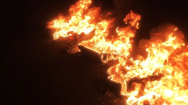 Огонь, иллюстративное фото - Sputnik Казахстан