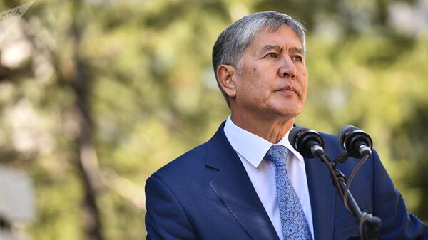 Бывший президент Кыргызстана Алмазбек Атамбаев, архивное фото - Sputnik Қазақстан