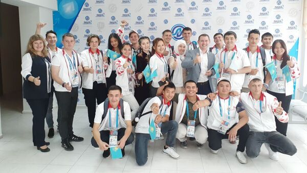 Казахстанская сборная принимает участие в чемпионате по профмастерству WorldSkills Kazan 2019  - Sputnik Казахстан