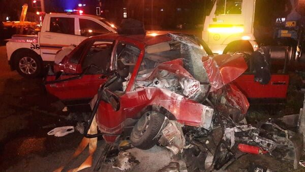 Смертельное дорожно-транспортное происшествие случилось в Алматы - Sputnik Казахстан