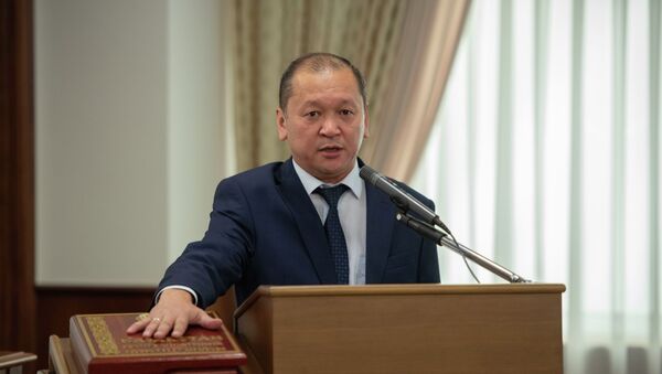 Новый министр труда и социальной защиты населения Республики Казахстан Биржан Нурымбетов принес присягу на заседании правительства   - Sputnik Казахстан