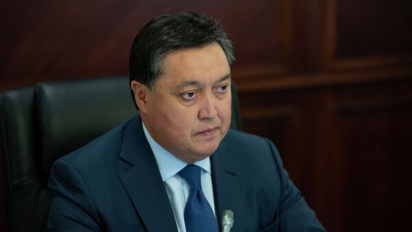 Премьер-министр Аскар Мамин - Sputnik Казахстан
