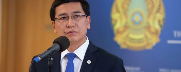 Министр образования Асхат Аймагамбетов Министр образования Асхат Аймагамбетов - Sputnik Казахстан
