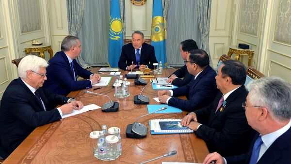 Встреча президента РК с вице-премьером РФ Дмитрием Рогозиным - Sputnik Казахстан
