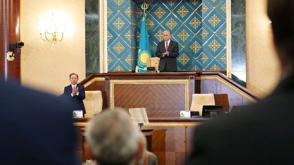Президент Казахстана Касым-Жомарт Токаев открывает совместное заседание палат парламента - Sputnik Казахстан