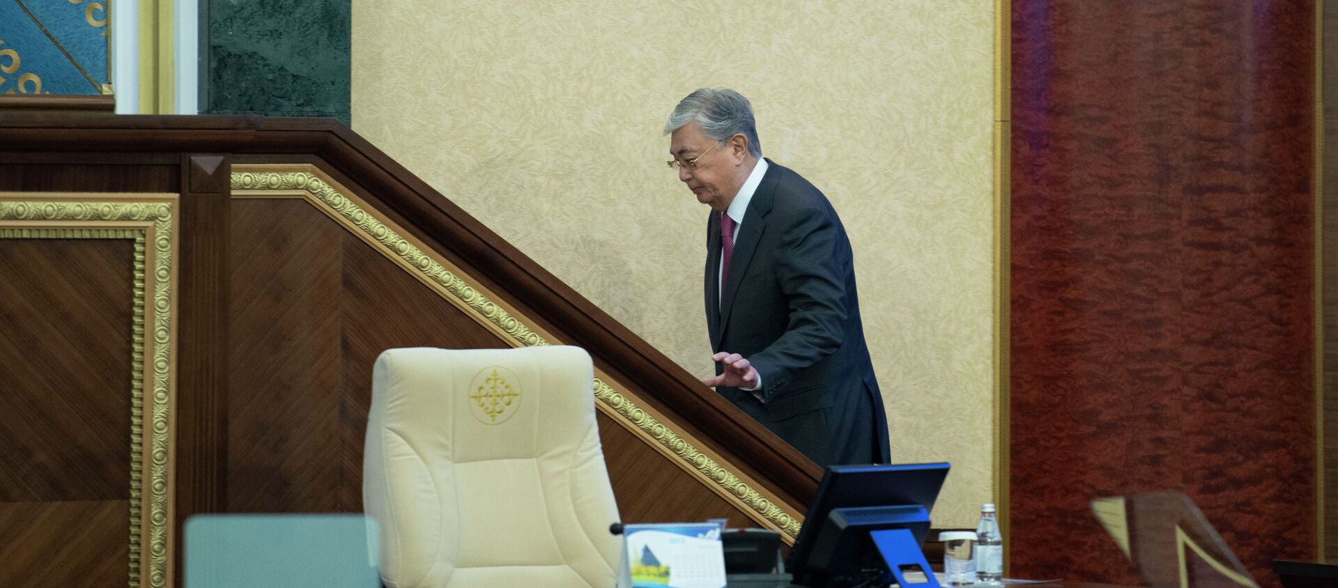 Президент Казахстана Касым-Жомарт Токаев на совместном заседании палат парламента - Sputnik Қазақстан, 1920, 01.09.2021