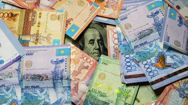 Деньги, валюта, тенге, доллар - Sputnik Казахстан