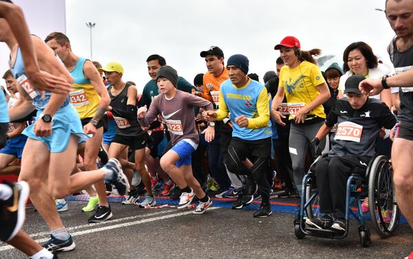 Аstana Marathon 2019 - шанс испытать себя на прочность и выносливость, несмотря ни на что - Sputnik Казахстан
