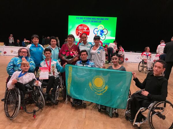 Паратанцор из Восточного Казахстана стал лучшим на Кубке мира Паратанцор из Восточного Казахстана стал лучшим на Кубке мира - Sputnik Казахстан