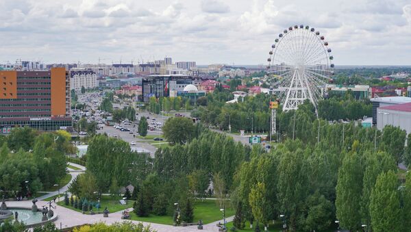 Колесо обозрения в столице Казахстана - Sputnik Казахстан