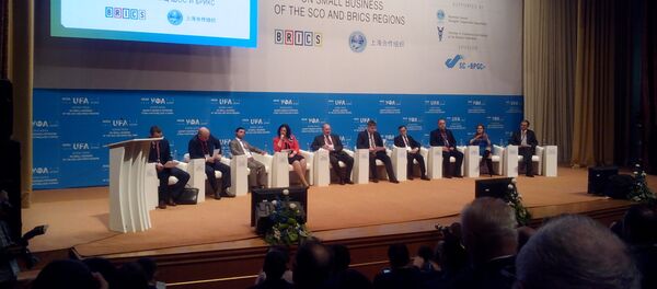 II Форум малого бизнеса регионов стран-участниц ШОС и БРИКС в формате Region2Region в Уфе II Форум малого бизнеса регионов стран-участниц ШОС и БРИКС в формате Region2Region в Уфе - Sputnik Казахстан