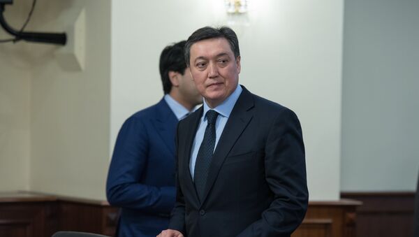 Премьер-министр Республики Казахстан Аскар Мамин - Sputnik Қазақстан