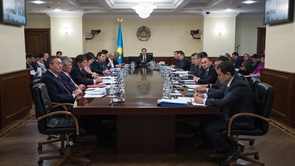 Архивное фото заседания правительства РК - Sputnik Казахстан