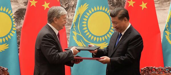 Подписание соглашений во время визита К.-Ж. Токаева в КНР - Sputnik Казахстан
