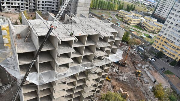 Стройплощадка - Sputnik Казахстан