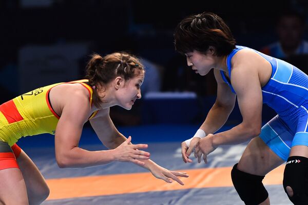Казахстанки показали характер, но проиграли в полуфинале ЧМ по борьбе Казахстанки показали характер, но проиграли в полуфинале ЧМ по борьбе - Sputnik Казахстан