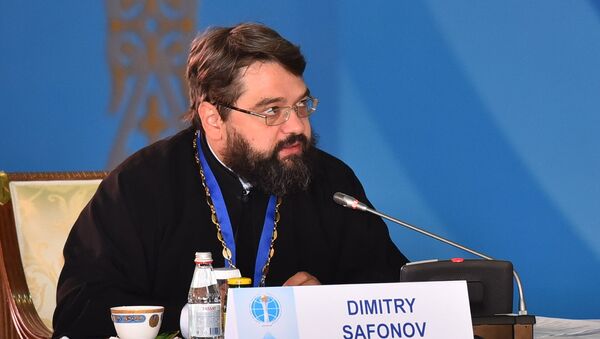 Священник Дмитрий Сафонов - Sputnik Казахстан