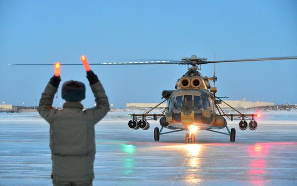 Ми-171Ш тікұшағы Астананың әуе базасында - Sputnik Қазақстан