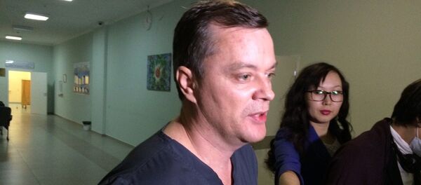 Заведующий отделением комбустиологии городской больницы №1 Павел Кутняков - Sputnik Казахстан