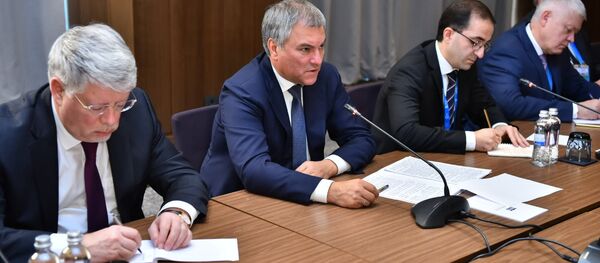 Председатель Государственной Думы РФ Вячеслав Володин Председатель Государственной Думы РФ Вячеслав Володин - Sputnik Қазақстан