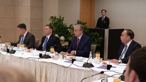 Глава государства провел встречу с представителями политических и экспертных кругов США - Sputnik Казахстан