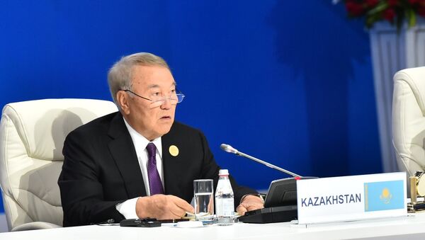 Нурсултан Назарбаев на совещании спикеров парламентов стран Евразии, архивное фото - Sputnik Казахстан