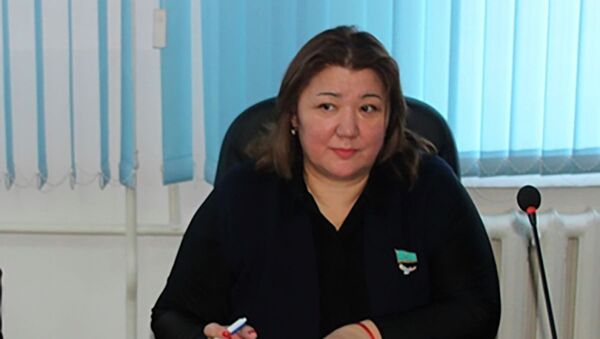 Депутат Жанат Омарбекова - Sputnik Казахстан