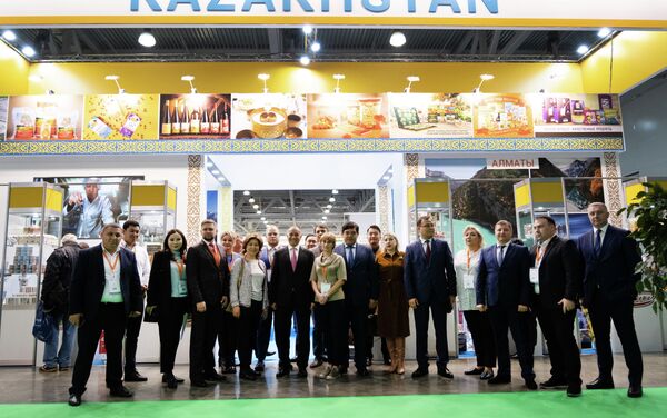 Казахстанская продукция на выставке World Food City в Москве - Sputnik Казахстан