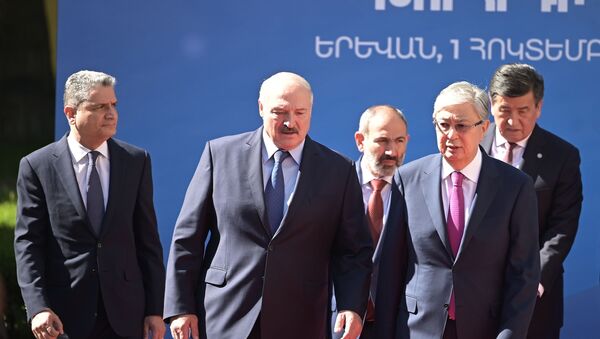 Главы государств в Армении на ВЕЭС - Sputnik Казахстан