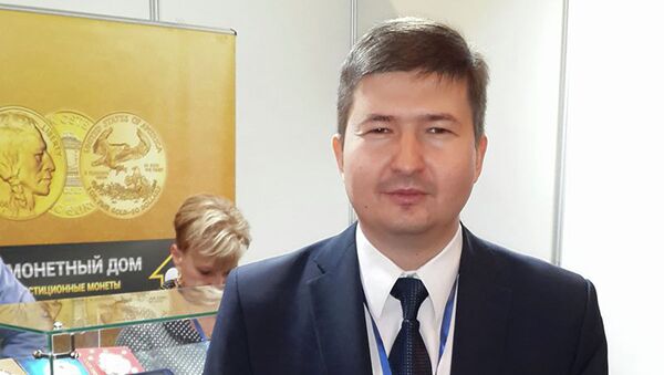 Вице-президент Золотого монетного дома Алексей Вязовский - Sputnik Казахстан