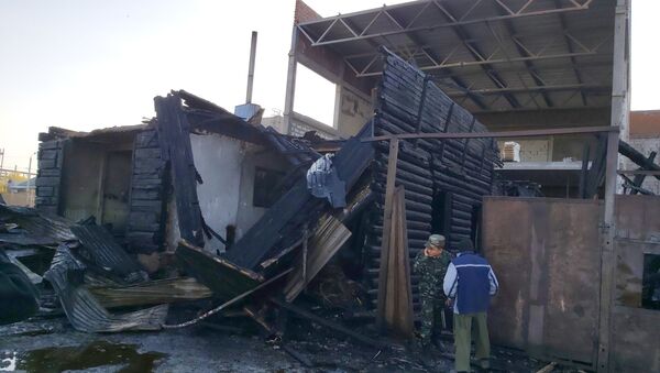 Дом, который с августа не давали снести его бывшие владельцы, сгорел в Петропавловске - Sputnik Казахстан