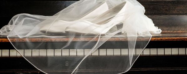 Фата, свадебные туфли Фата, свадебные туфли - Sputnik Казахстан