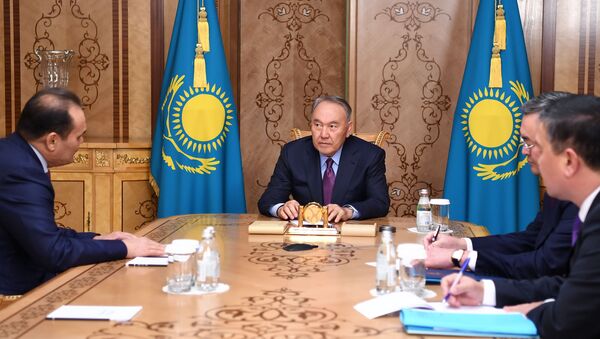 Первый Президент Казахстана принял Генерального секретаря Совета сотрудничества тюркоязычных государств Багдада Амреева - Sputnik Казахстан