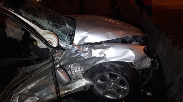 В массовом ДТП в Алматы пострадали 6 человек - фото с места аварии - Sputnik Казахстан