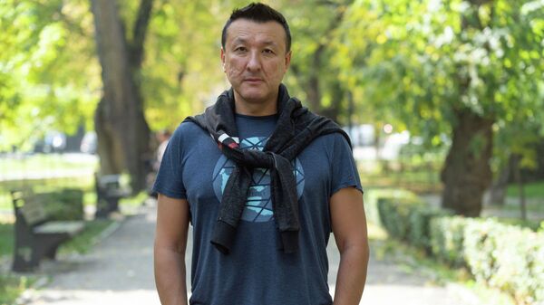 Лидер группы Мотороллер Ильяс Аутов - Sputnik Казахстан