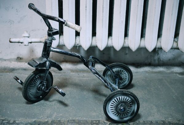 Детский велосипед - экспонат музея советского быта Сделано в СССР в Екатеринбурге - Sputnik Казахстан