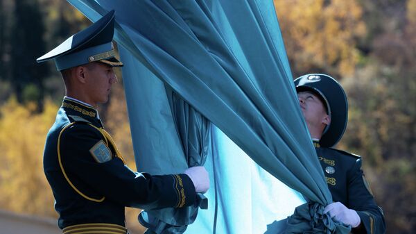 Поднятие флага на Медео - Sputnik Казахстан