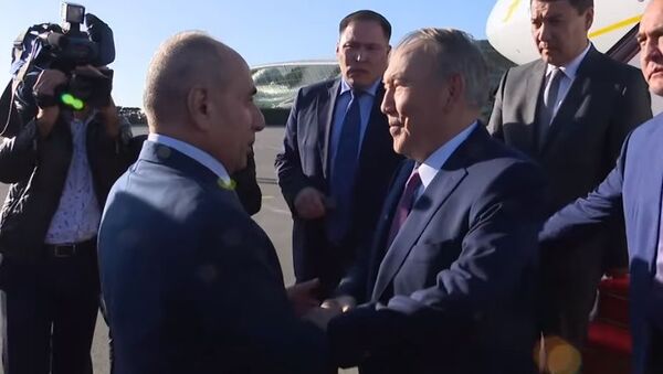 Визит Елбасы в Баку на заседание ССТГ - Sputnik Казахстан