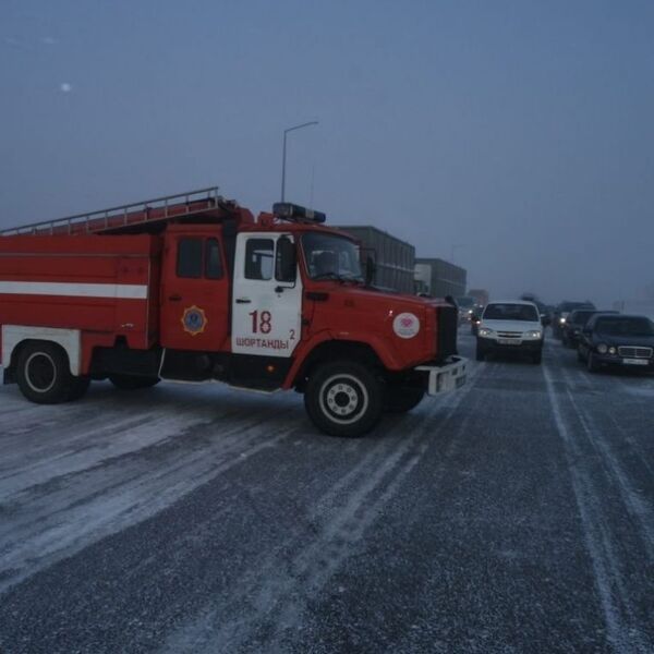 Ақмола облысындағы көлік жиналуы - Sputnik Қазақстан